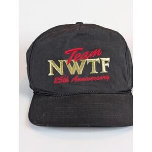 Team NWTF National Wild Turkey Federation 25th Anniversary Snapback Hat Cap Car
